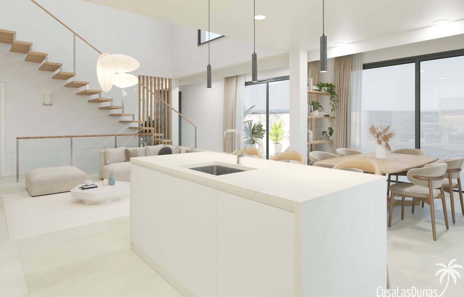  Wir bieten ein elegantes Neubauprojekt im Herzen von Ciudad Quesada, einem der beliebtesten Reiseziele an der Costa Blanca. Freuen Sie sich auf ein m