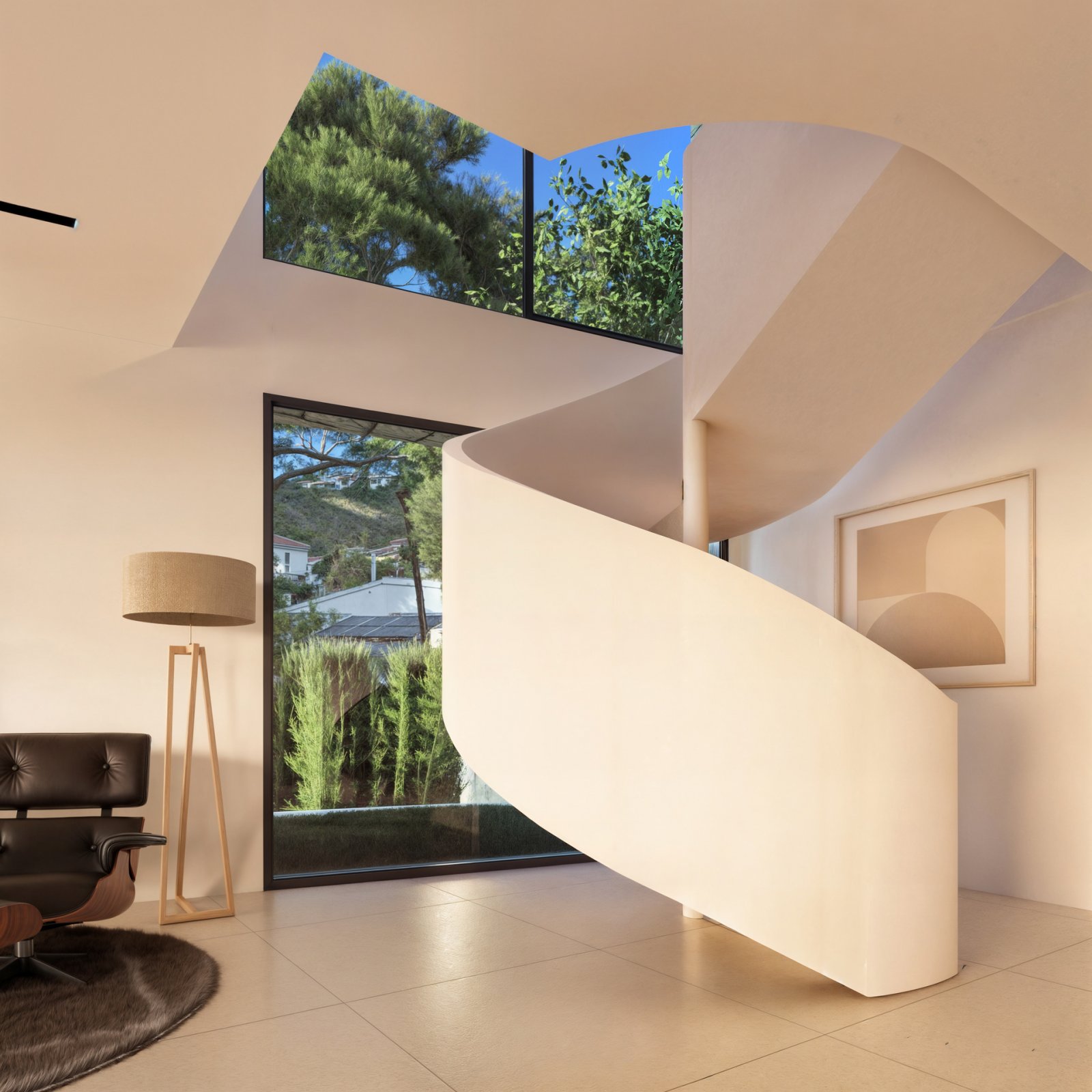  Diese exklusive Villa befindet sich in der charmanten Stadt Teulada und bietet eine privilegierte Umgebung mit Meerblick. Entworfen für diejenigen, d