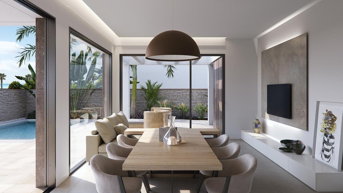 Gelegen in der charmanten Umgebung von Pilar de la Horadada, bieten diese Villen ein außergewöhnliches Wohnerlebnis. Mit nur zwei verfügbaren Einheit