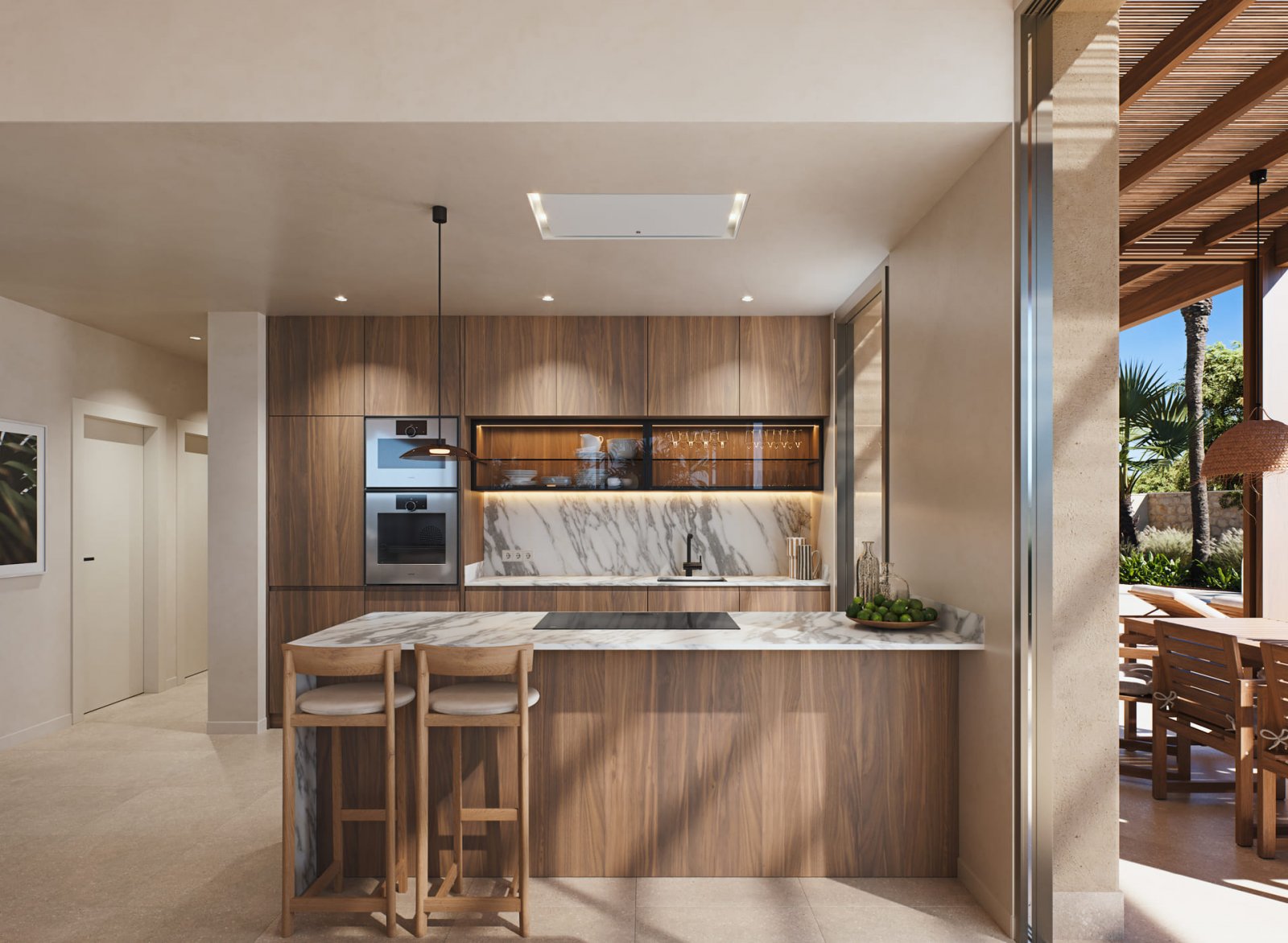  In der charmanten Umgebung von Cabo de Palos gelegen, bietet diese Villa ein einzigartiges Wohnerlebnis in erster Meereslinie. Mit garantiertem Meerb