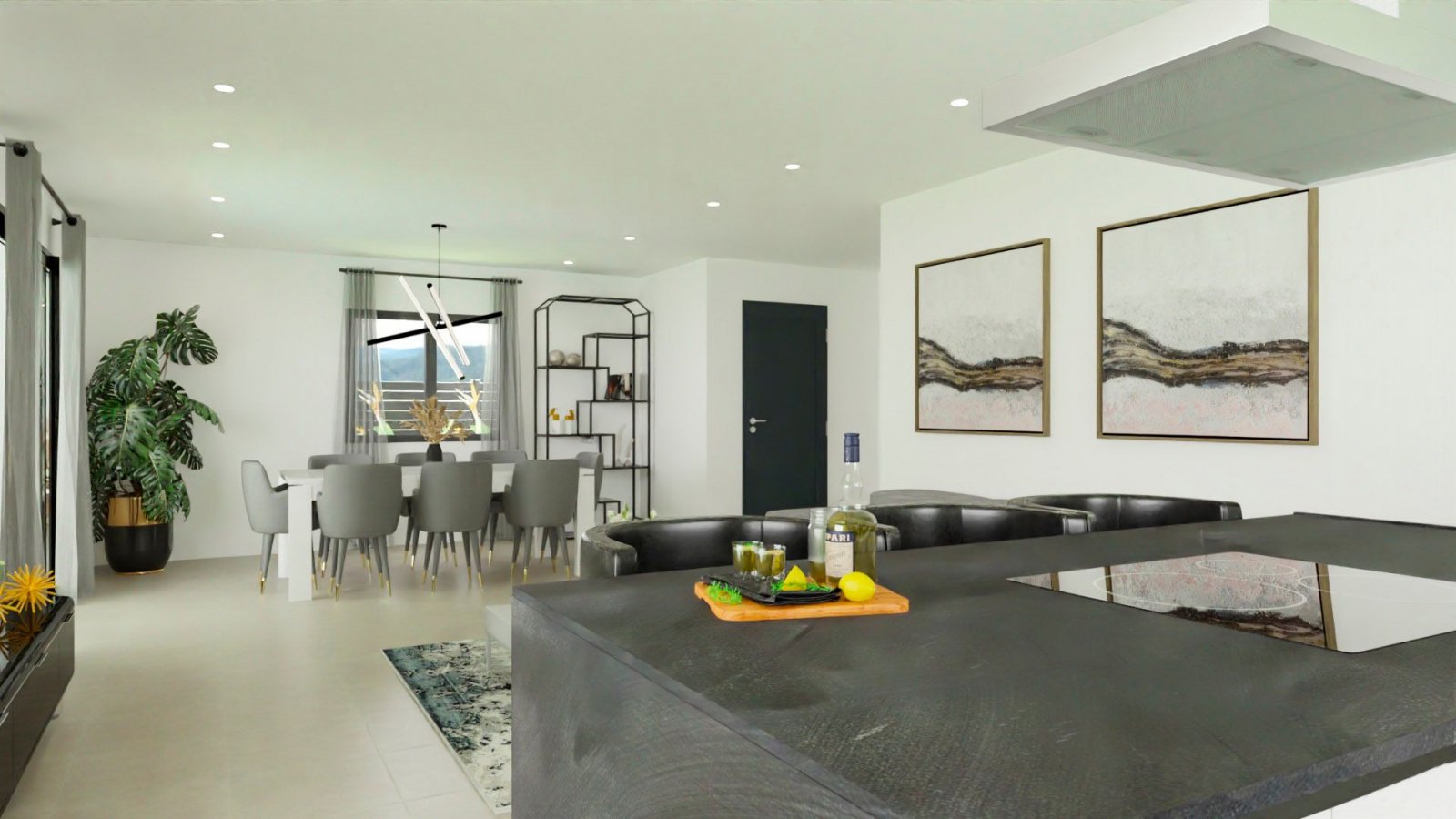  Diese exklusive Sammlung von 24 freistehenden Häusern befindet sich in der charmanten Gemeinde Monforte del Cid und bietet eine ideale Umgebung für d