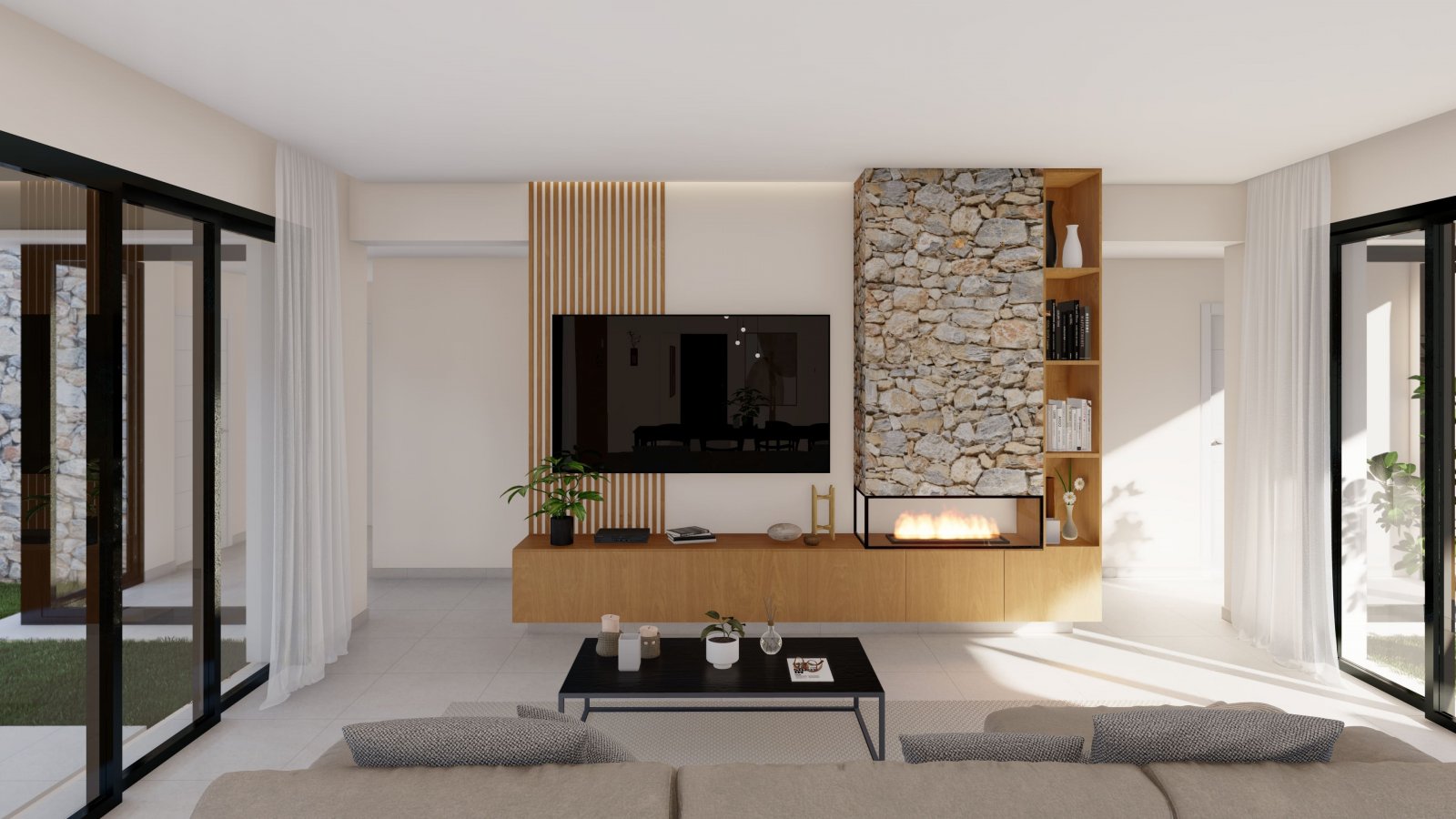  In der charmanten Stadt Yecla gelegen, besteht dieses exklusive Immobilienangebot aus drei unabhängigen Immobilien. Diese Wohnhäuser sind für diejeni