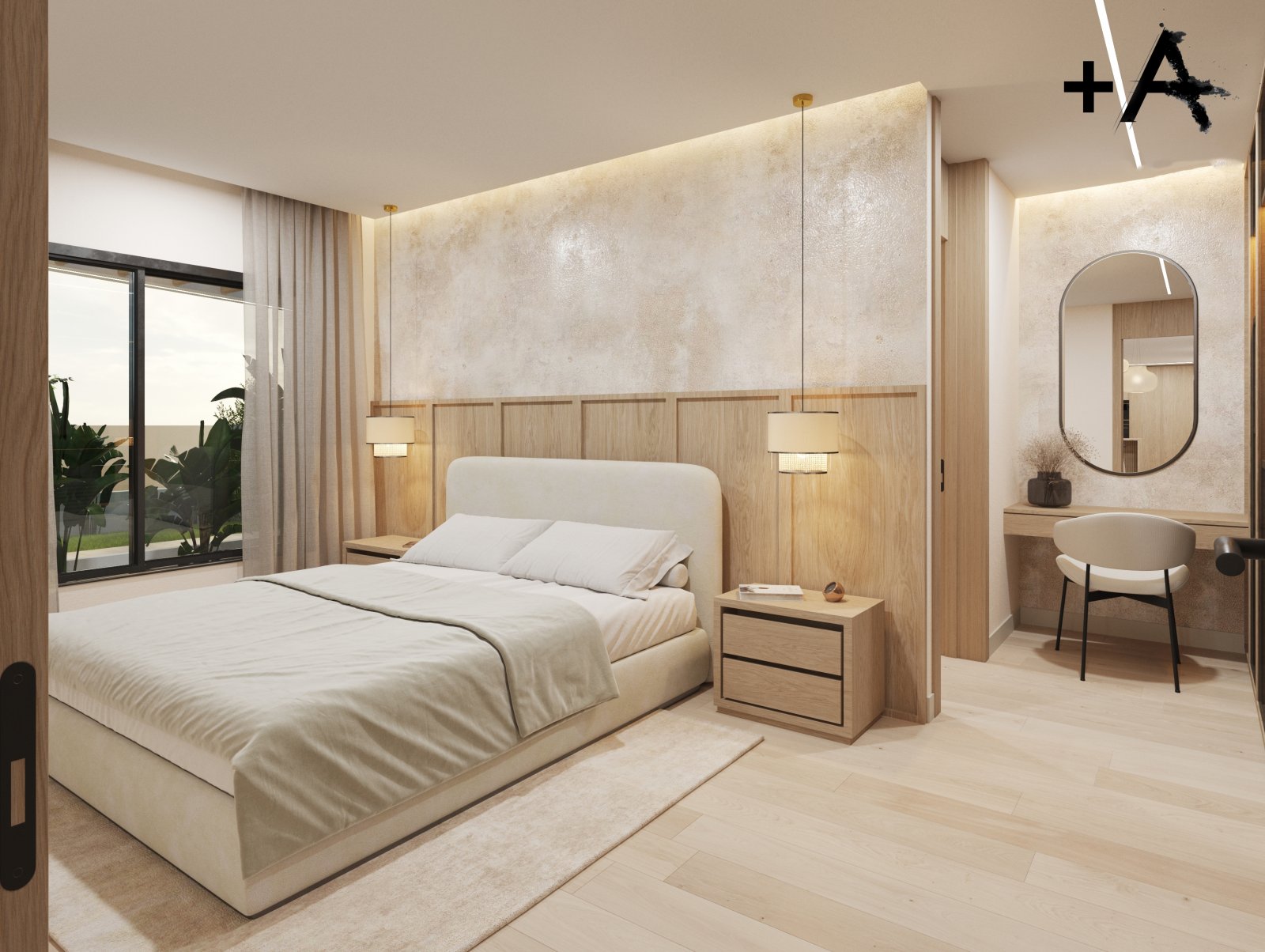  In der charmanten Stadt Polop gelegen, bietet diese exklusive Sammlung freistehender Häuser eine privilegierte Umgebung mit Meerblick. Mit nur drei v