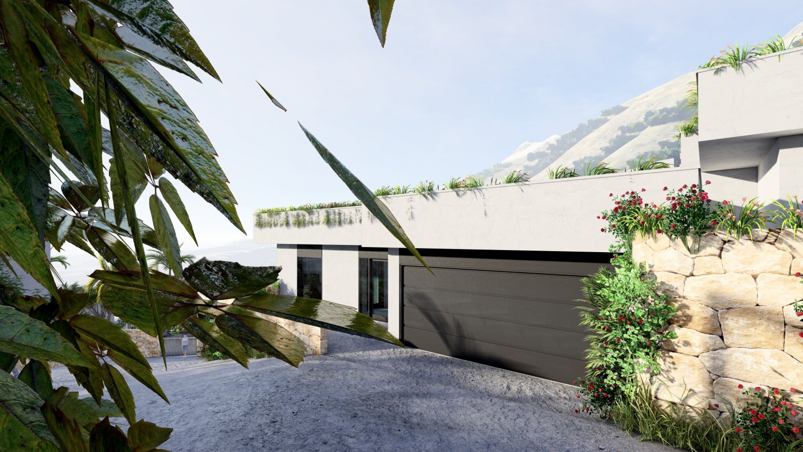  In der exklusiven Gegend von Altea gelegen, bietet diese Sammlung von 13 Immobilien eine Umgebung von Luxus und Komfort. Die freistehenden Villen zei