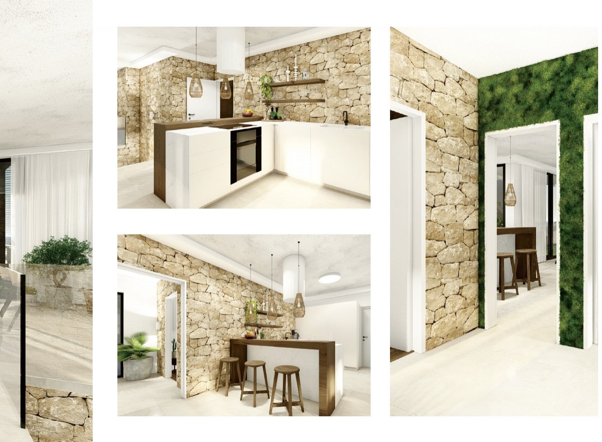  In der exklusiven Gegend von Altea gelegen, bietet diese Sammlung von 13 Immobilien eine Umgebung von Luxus und Komfort. Die freistehenden Villen zei