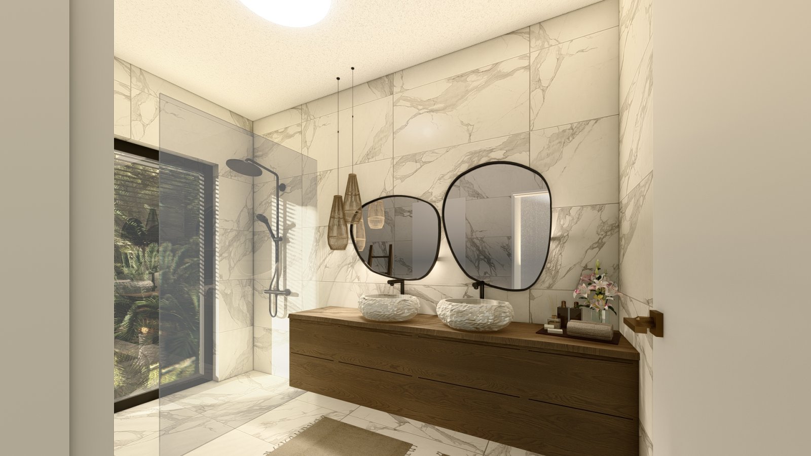  In der exklusiven Gegend von Altea gelegen, bietet diese Sammlung von 13 Immobilien eine Umgebung von Luxus und Komfort. Die freistehenden Villen zei