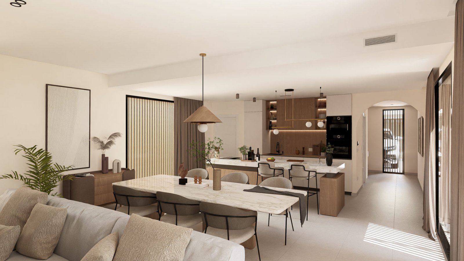 In der charmanten Region Murcia gelegen, bietet dieser Wohnkomplex 29 freistehende Häuser, die für diejenigen entworfen wurden, die einen exklusiven