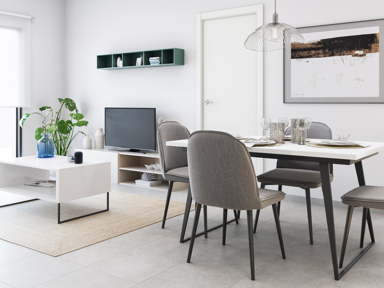  Genießen Sie die Ruhe und den Komfort des Wohnens in einer privaten Urbanisation mit Gemeinschaftspool und Gärten, umgeben von Natur und nur 10 Minut