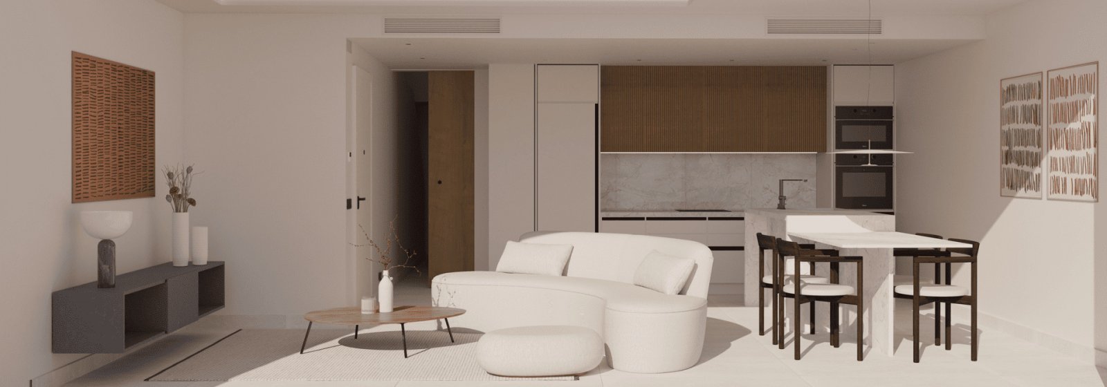  In der charmanten Stadt Torrevieja gelegen, bietet diese exklusive Sammlung von 20 Bungalows ein einzigartiges Wohnerlebnis mit Meerblick. Das Angebo