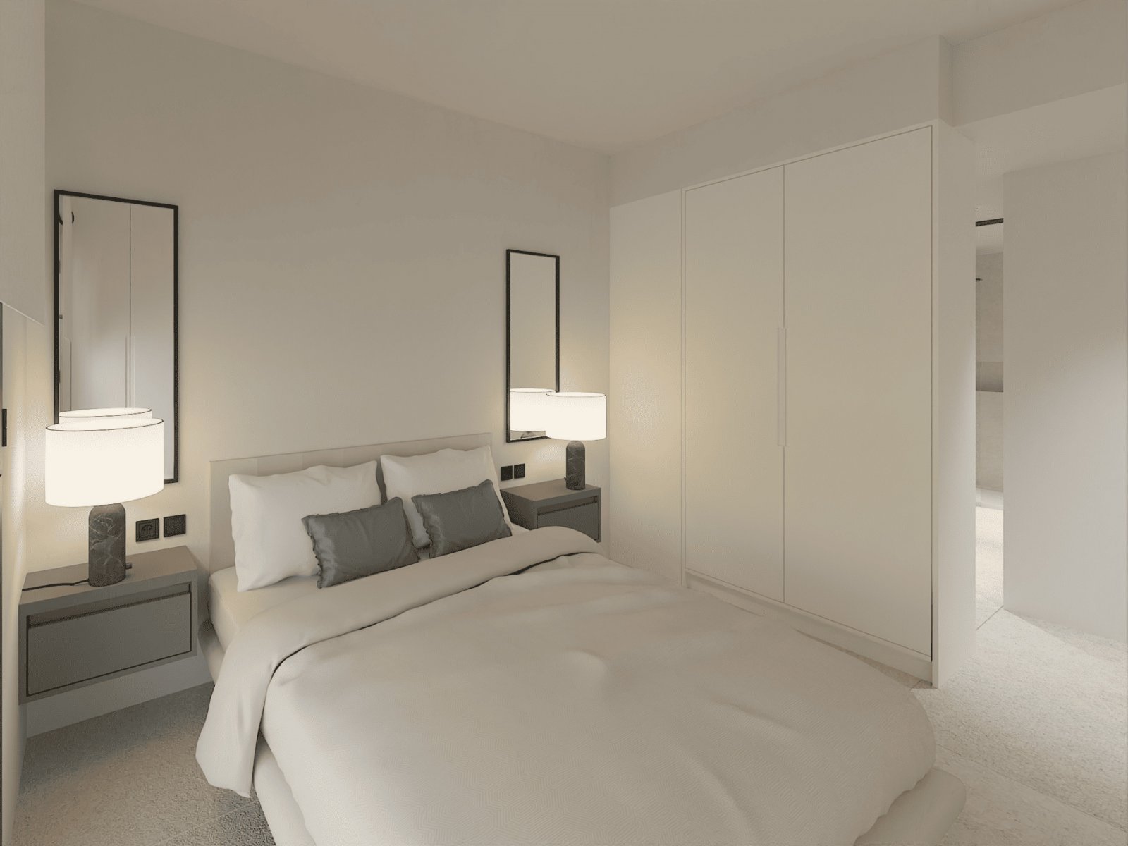  In der charmanten Stadt Torrevieja gelegen, bietet diese exklusive Sammlung von 20 Bungalows ein einzigartiges Wohnerlebnis mit Meerblick. Das Angebo