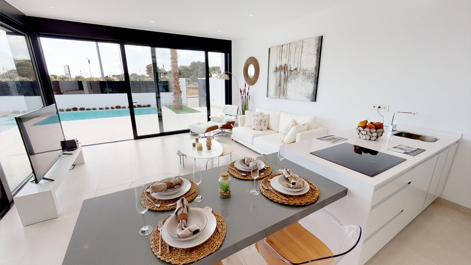 In der charmanten Stadt San Javier gelegen, bietet diese exklusive Wohnanlage eine Auswahl an Wohnhäusern, die darauf ausgelegt sind, die Bedürfnisse