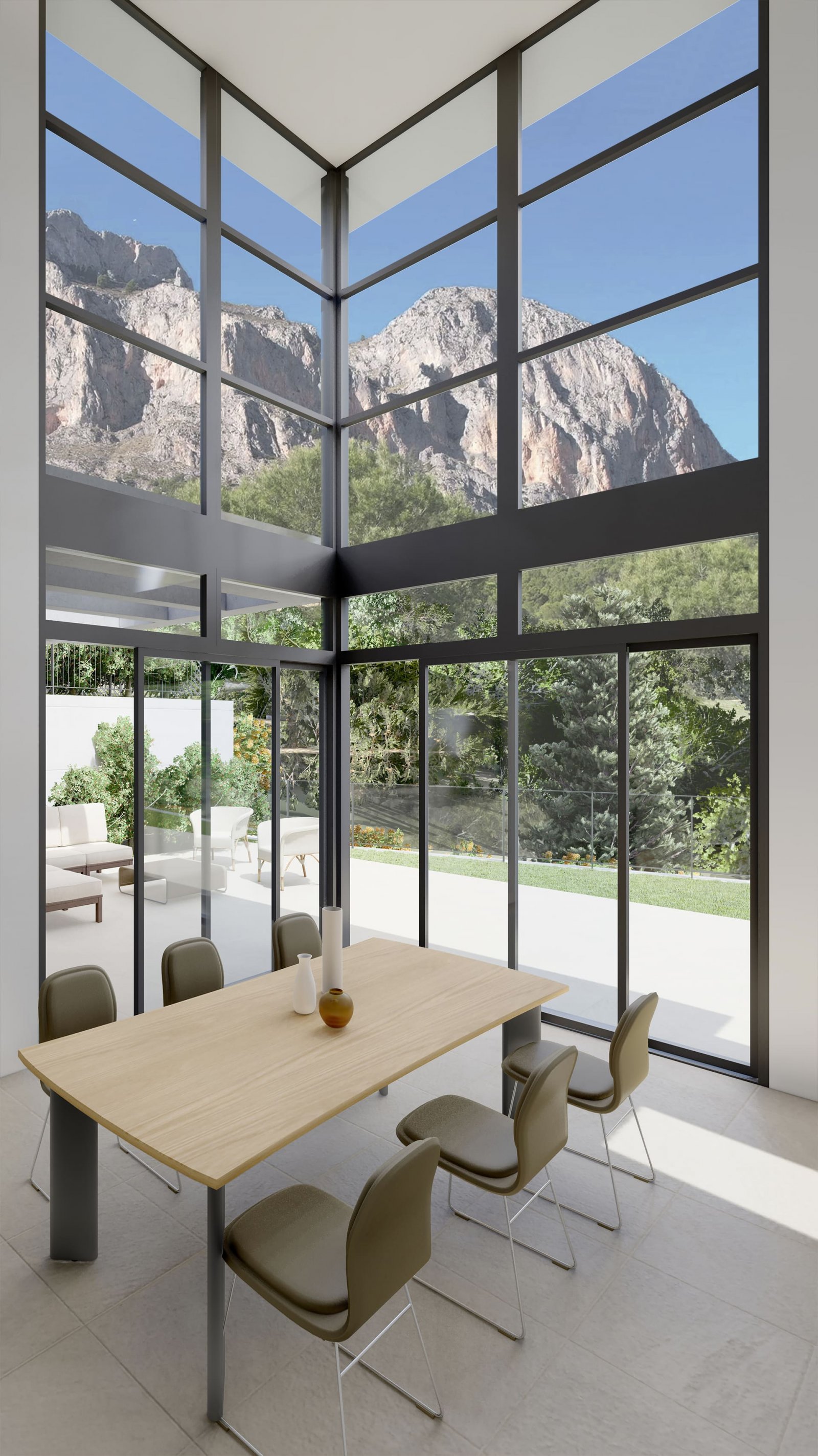 In der charmanten Ortschaft Polop gelegen, bietet dieser Wohnkomplex 24 freistehende Häuser, die für diejenigen entworfen wurden, die eine ruhige und