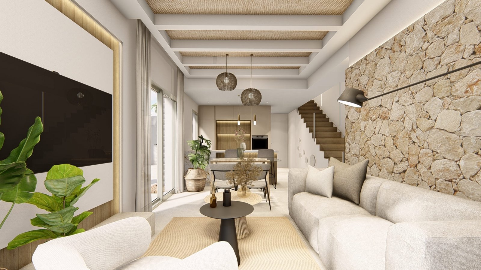  In der charmanten Ciudad Quesada gelegen, bietet diese exklusive Sammlung von 30 Reihenhäusern eine ideale Wohnumgebung für diejenigen, die ein Gleic