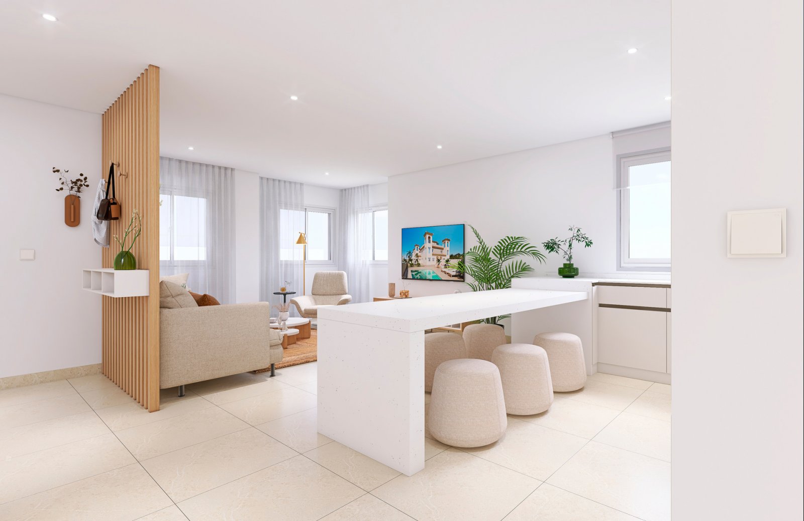 In der charmanten Ortschaft Bigastro gelegen, bietet diese Wohnanlage eine Auswahl von 10 Reihenhäusern, die für diejenigen entworfen wurden, die ein