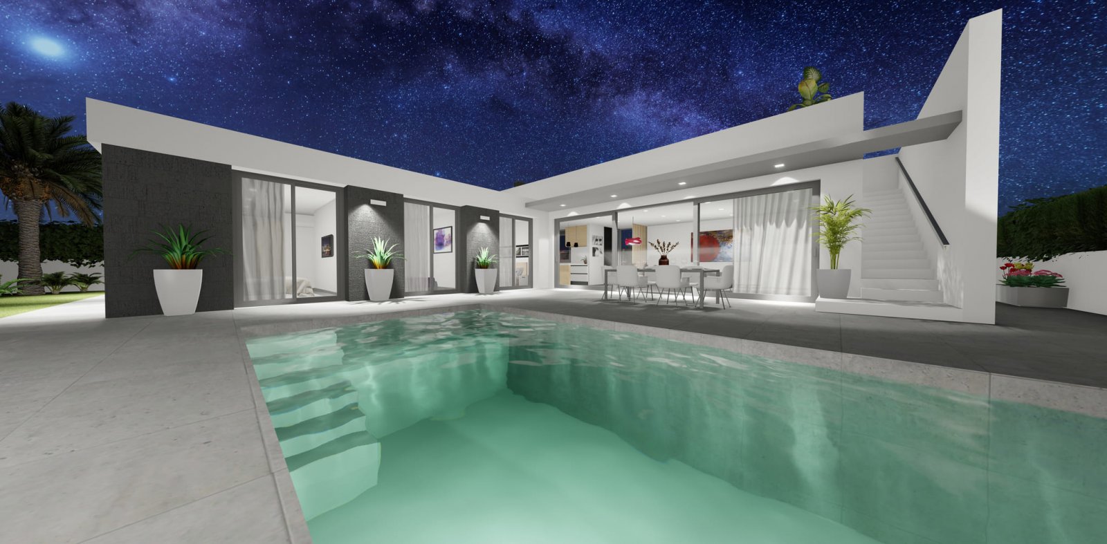  In der charmanten Ortschaft Pulpí gelegen, bietet diese exklusive Wohnanlage 18 unabhängige Häuser, die für diejenigen entworfen wurden, die eine ruh