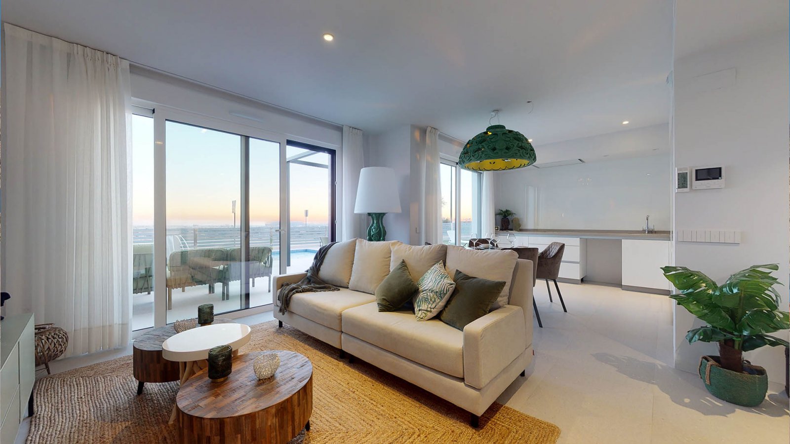  In der charmanten Stadt Mutxamel gelegen, bietet diese Wohnanlage 33 unabhängige Häuser, die für diejenigen entworfen wurden, die einen exklusiven Le