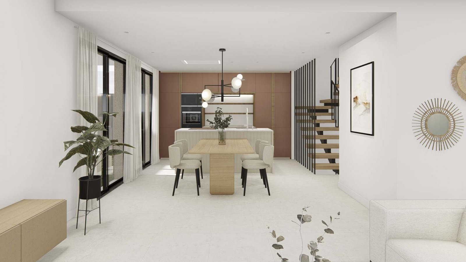  In der charmanten Ortschaft Dolores gelegen, bietet diese exklusive Sammlung von 19 Reihenhäusern eine einzigartige Gelegenheit, einen komfortablen u