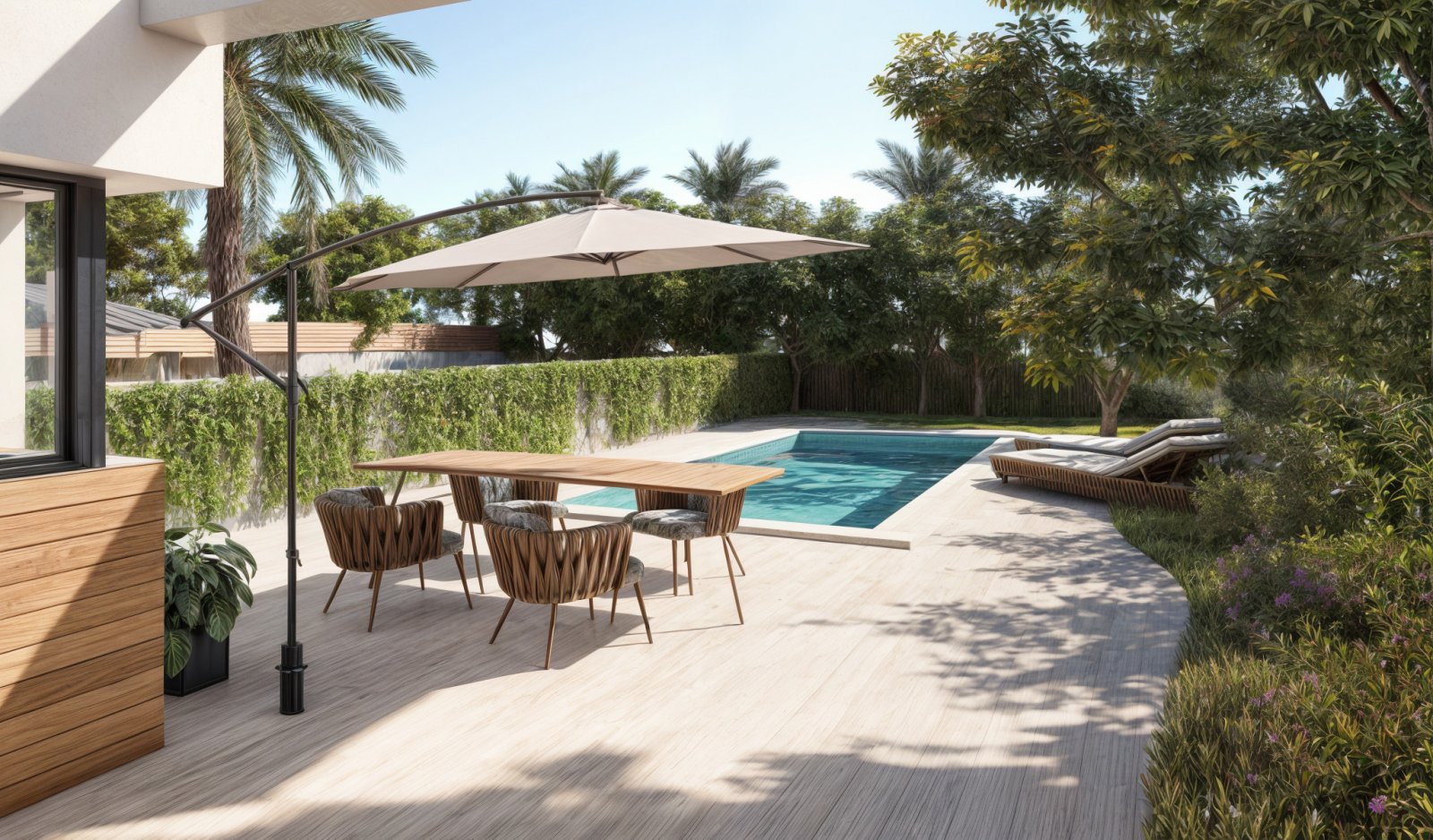 In der charmanten Stadt Alfaz del Pi gelegen, bietet diese exklusive Sammlung von 13 Reihenhäusern einen modernen und komfortablen Lebensstil. Entwor