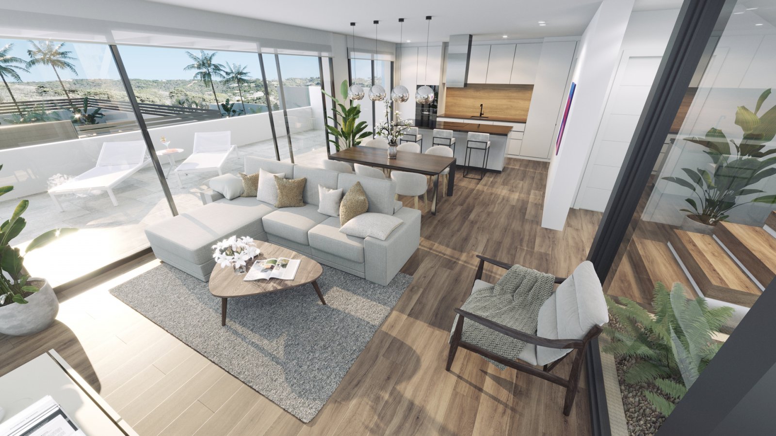  In der charmanten Ortschaft Finestrat gelegen, bietet diese exklusive Sammlung von 10 freistehenden Häusern eine privilegierte Umgebung mit beeindruc