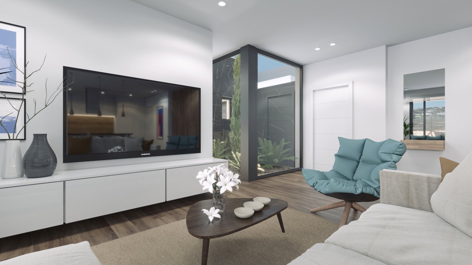 In der charmanten Ortschaft Finestrat gelegen, bietet diese exklusive Sammlung von 10 freistehenden Häusern eine privilegierte Umgebung mit beeindruc