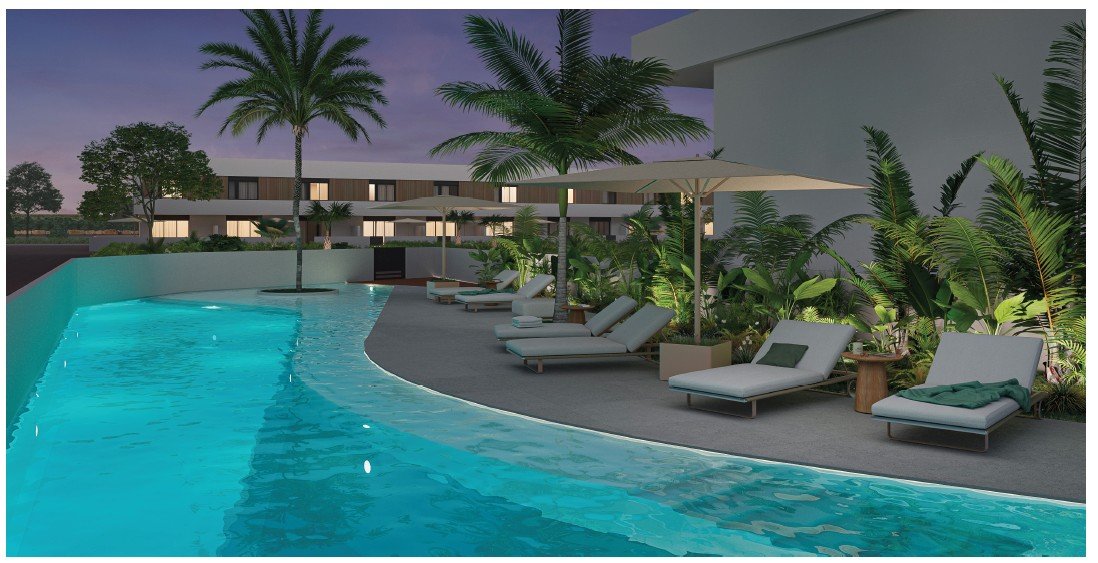 Im charmanten Ort Pilar de la Horadada gelegen, bietet diese Wohnanlage eine hervorragende Gelegenheit, das Leben an der Costa Blanca zu genießen. Be