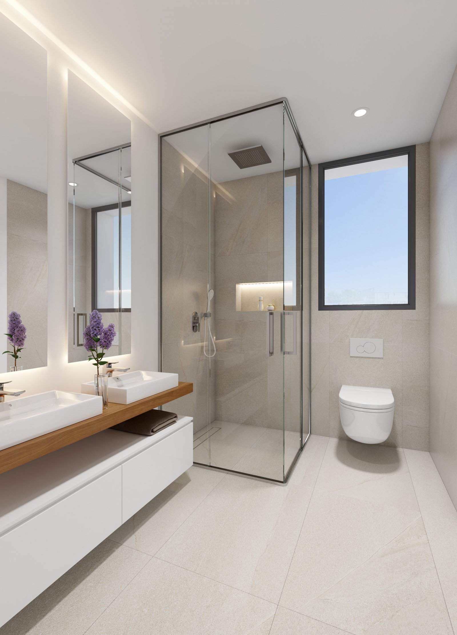  In der charmanten Ortschaft Finestrat gelegen, bietet diese exklusive Sammlung von 15 Immobilien eine privilegierte Umgebung mit Meerblick. Die verfü