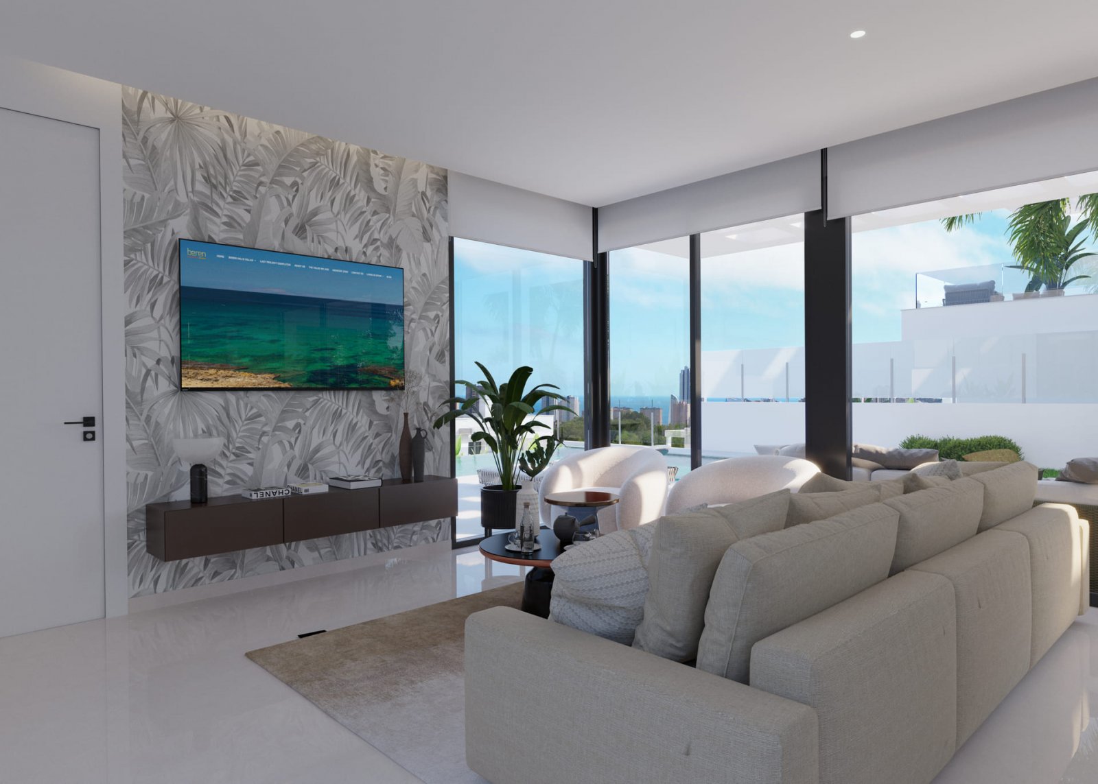  Diese exklusiven Villen befinden sich in der charmanten Stadt Finestrat und bieten ein unvergleichliches Wohnerlebnis. Mit insgesamt 12 Immobilien wu