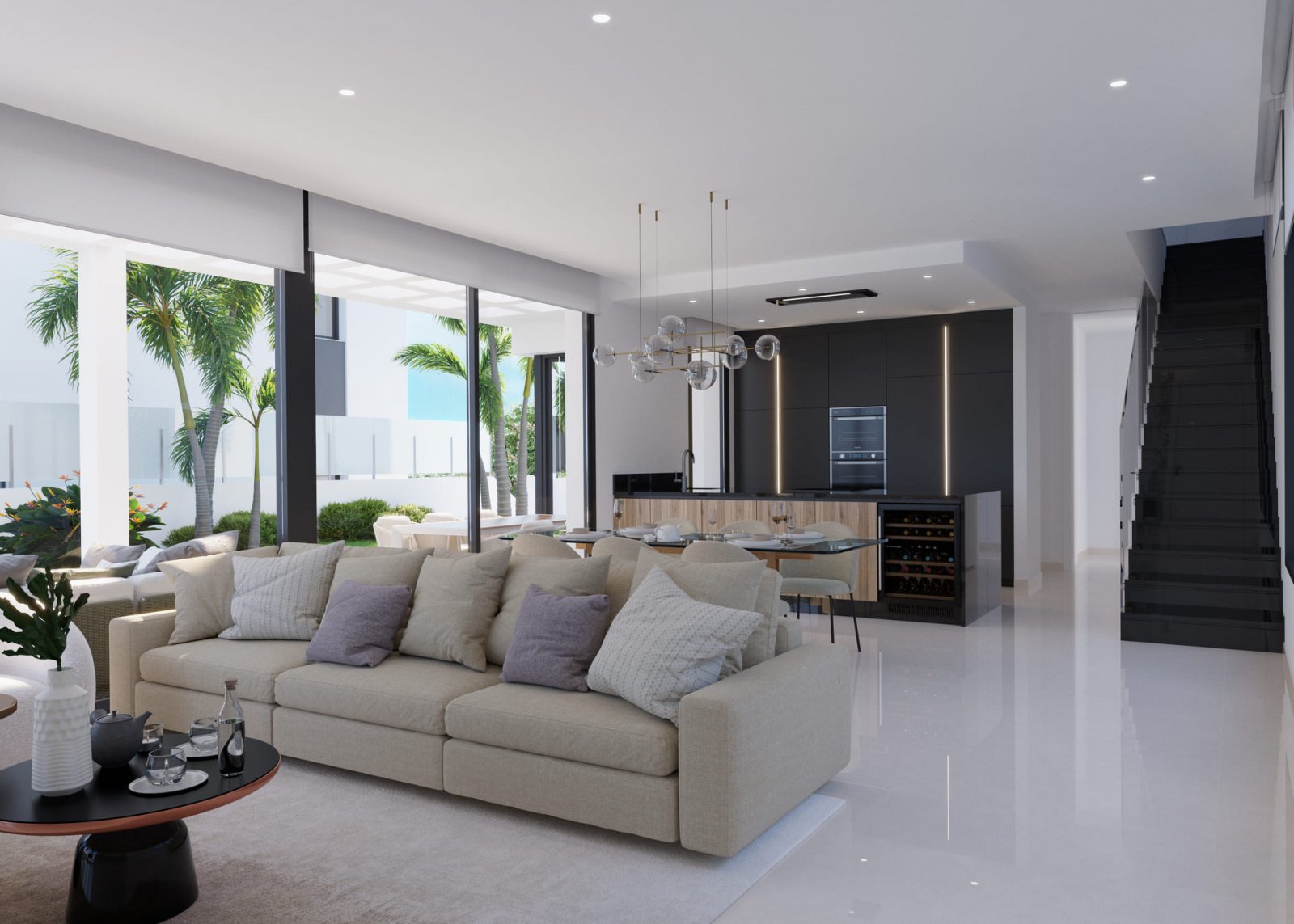  Diese exklusiven Villen befinden sich in der charmanten Stadt Finestrat und bieten ein unvergleichliches Wohnerlebnis. Mit insgesamt 12 Immobilien wu