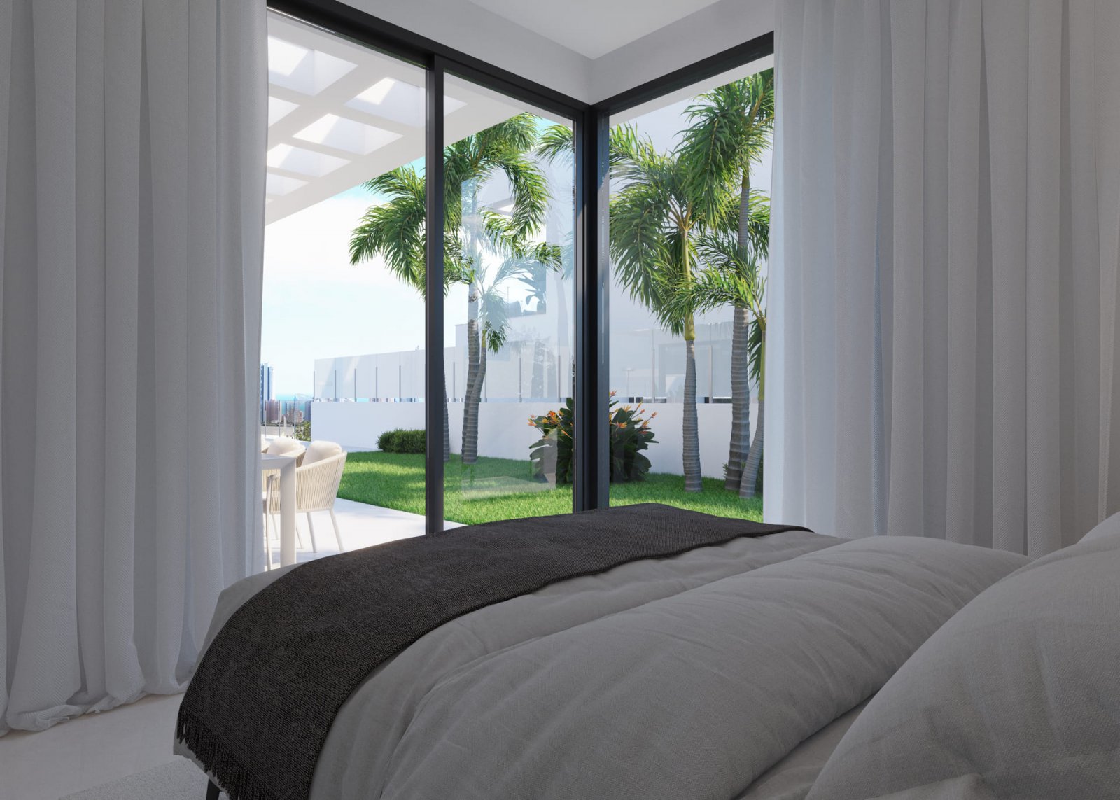  Diese exklusiven Villen befinden sich in der charmanten Stadt Finestrat und bieten ein unvergleichliches Wohnerlebnis. Mit insgesamt 12 Immobilien wu