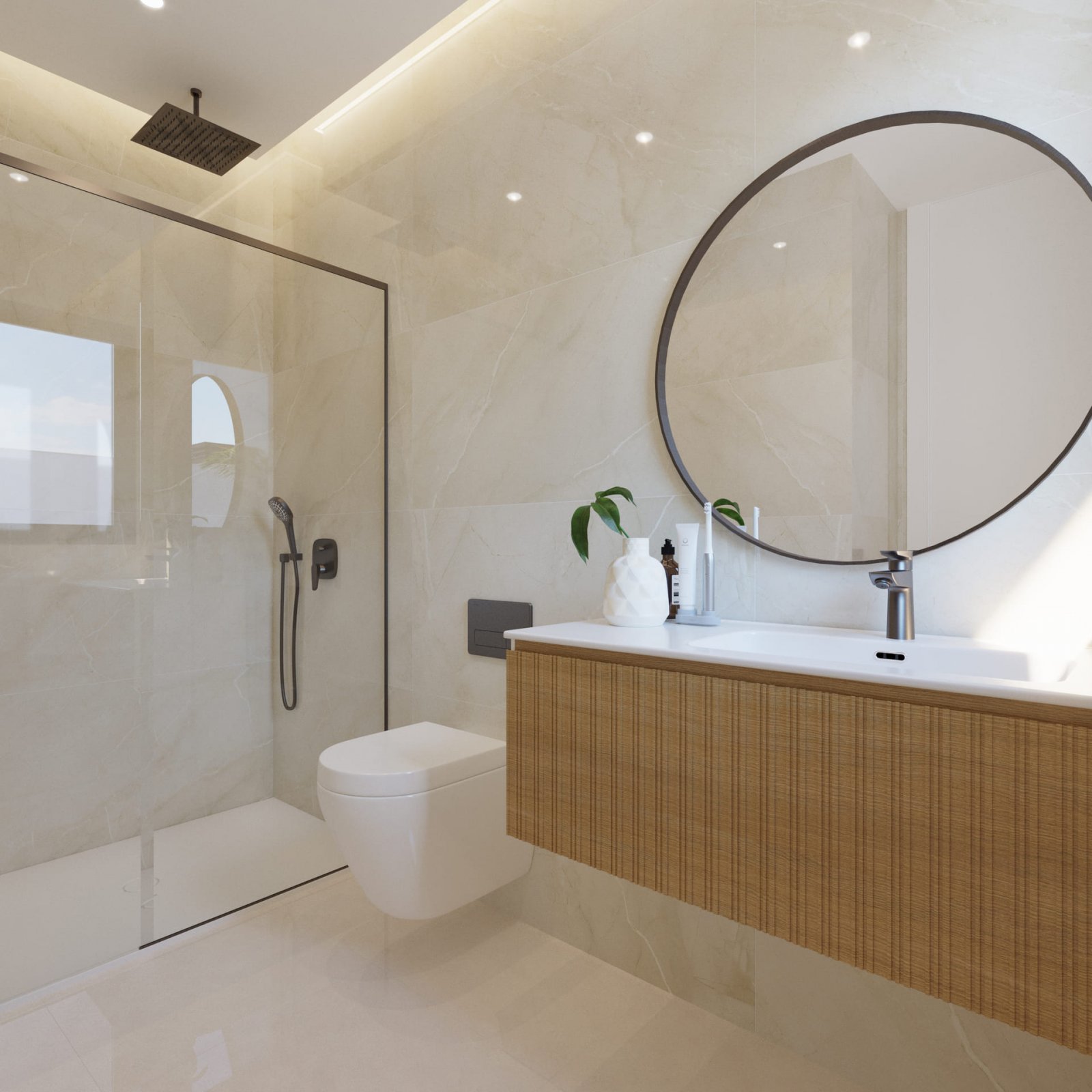  Diese exklusiven Villen befinden sich in der charmanten Stadt Finestrat und bieten ein unvergleichliches Wohnerlebnis. Mit insgesamt 12 Immobilien wu