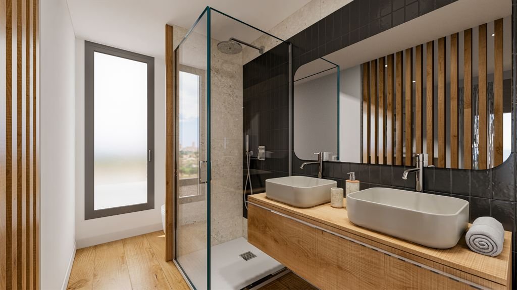  In der malerischen Stadt Finestrat gelegen, bietet diese exklusive Wohnanlage 12 freistehende Chalets, die für diejenigen entworfen wurden, die einen