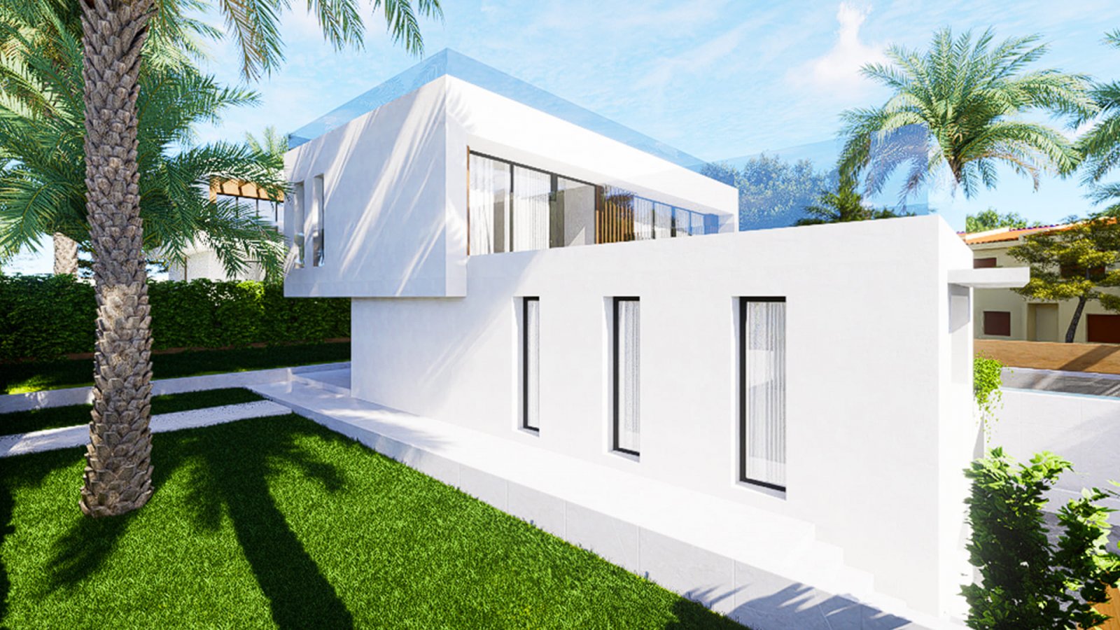  In der charmanten Stadt Finestrat gelegen, bietet diese exklusive Villa eine privilegierte Umgebung für diejenigen, die ein luxuriöses Zuhause suchen