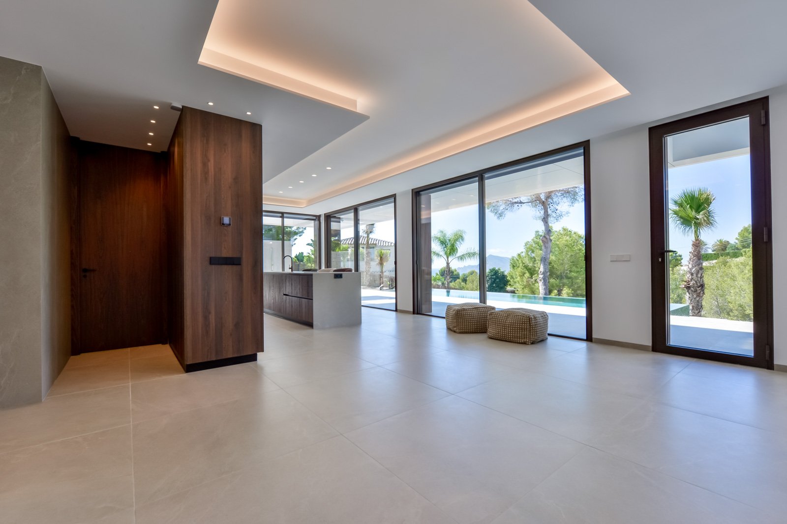  Komplett fertiggestellte Luxusimmobilie in Altea, mit Meerblick, in einer sehr ruhigen Gegend, gebaut nach Nachhaltigkeits- und Energieeffizienzstand