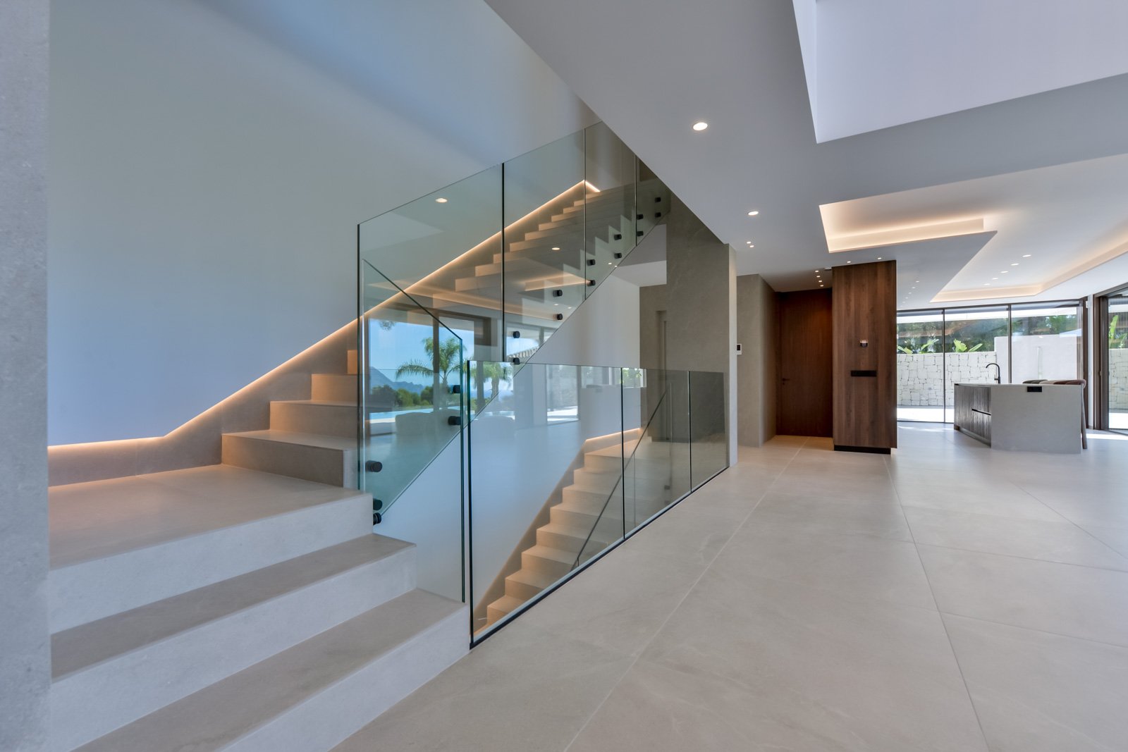  Komplett fertiggestellte Luxusimmobilie in Altea, mit Meerblick, in einer sehr ruhigen Gegend, gebaut nach Nachhaltigkeits- und Energieeffizienzstand