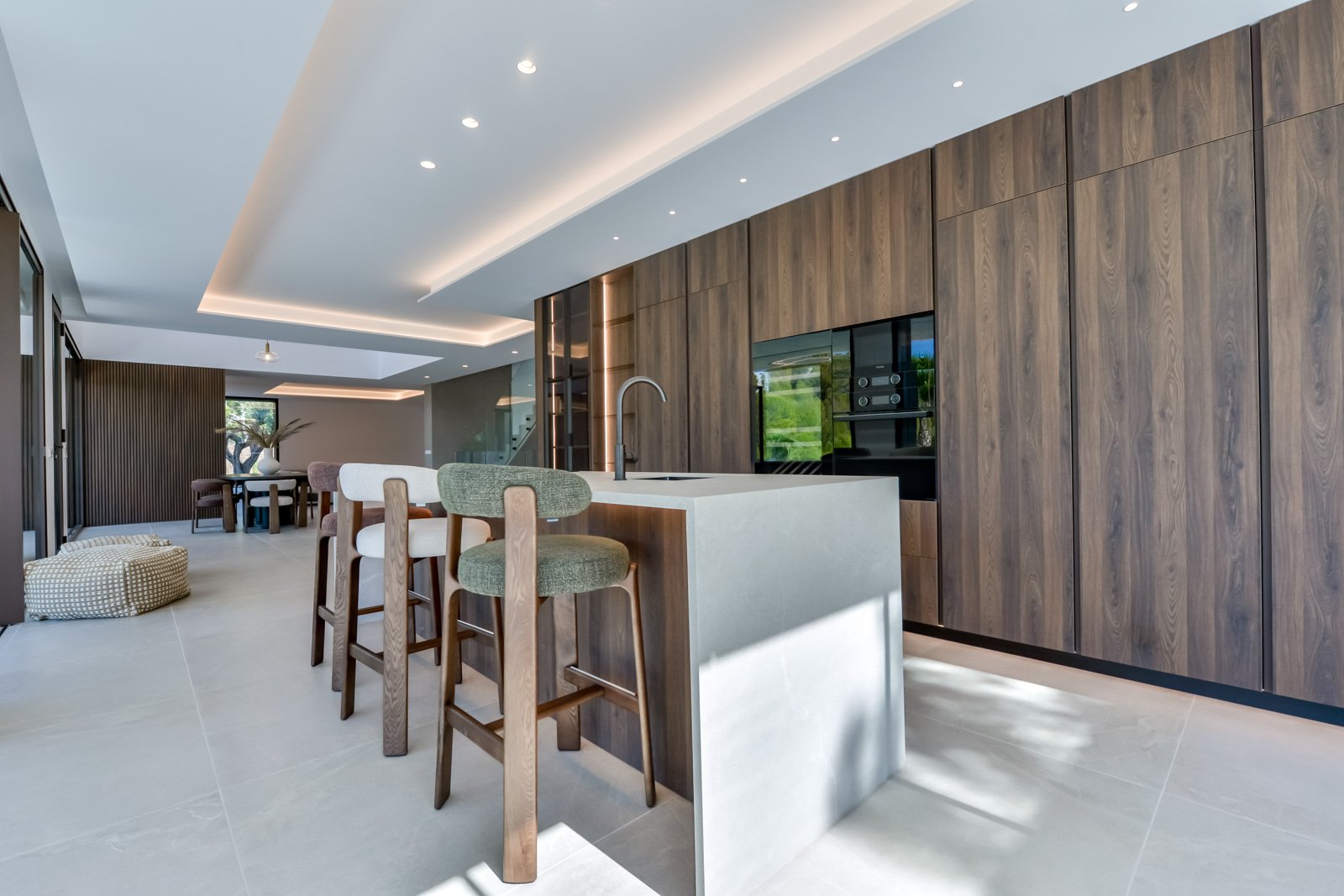  Komplett fertiggestellte Luxusimmobilie in Altea, mit Meerblick, in einer sehr ruhigen Gegend, gebaut nach Nachhaltigkeits- und Energieeffizienzstand