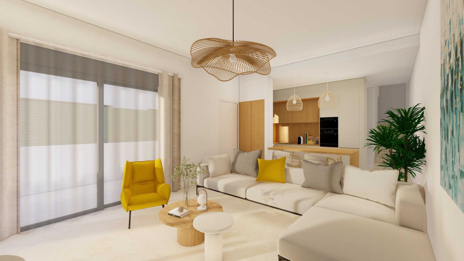  In der charmanten Stadt San Javier gelegen, bietet diese Wohnanlage eine exklusive Auswahl von 12 Reihenhäusern. Entworfen für diejenigen, die ein Zu