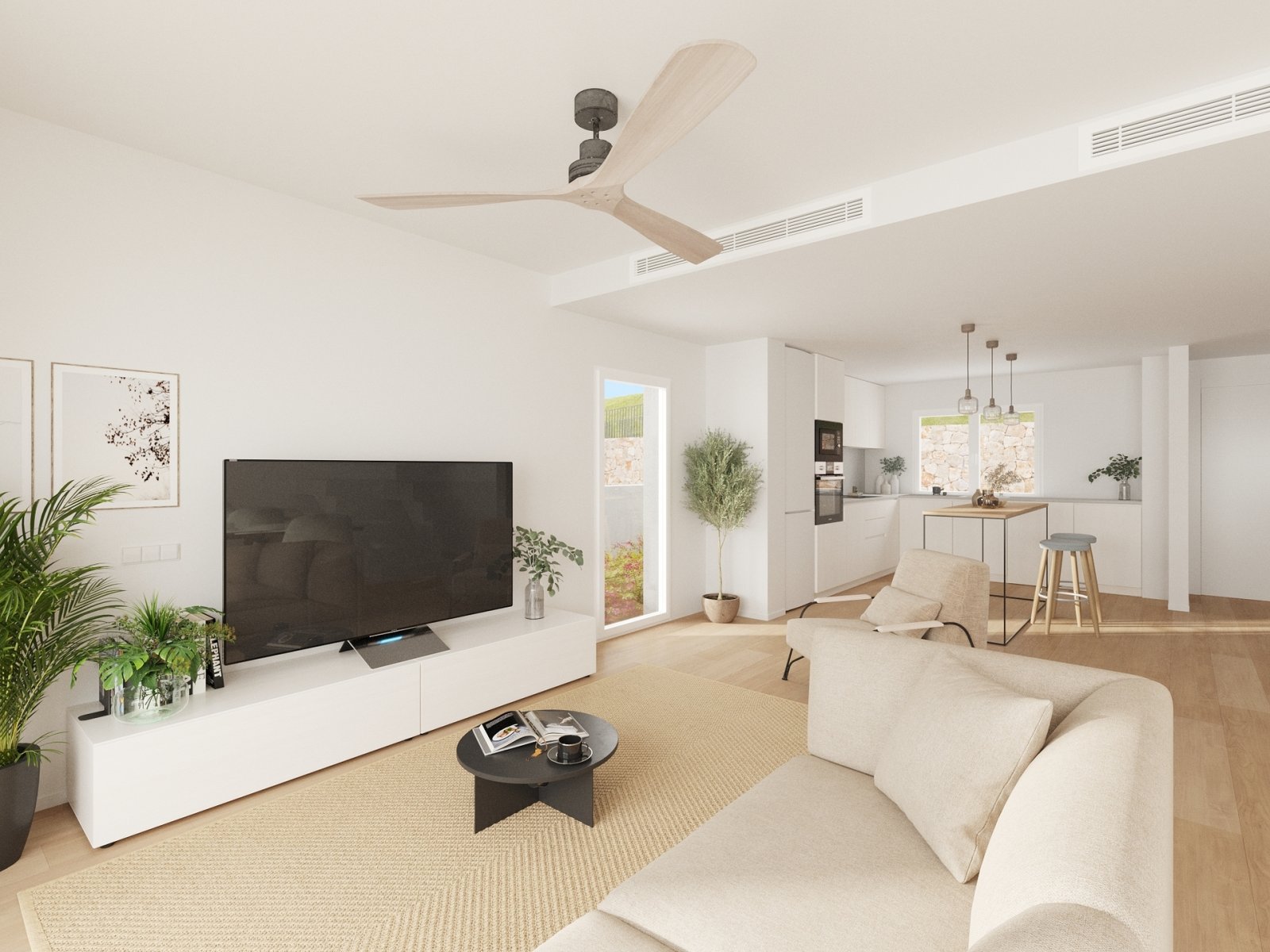  In der charmanten Stadt Finestrat gelegen, bietet dieses Reihenhaus ein einzigartiges Wohnerlebnis mit Meerblick. Die Immobilie befindet sich nur 5 k