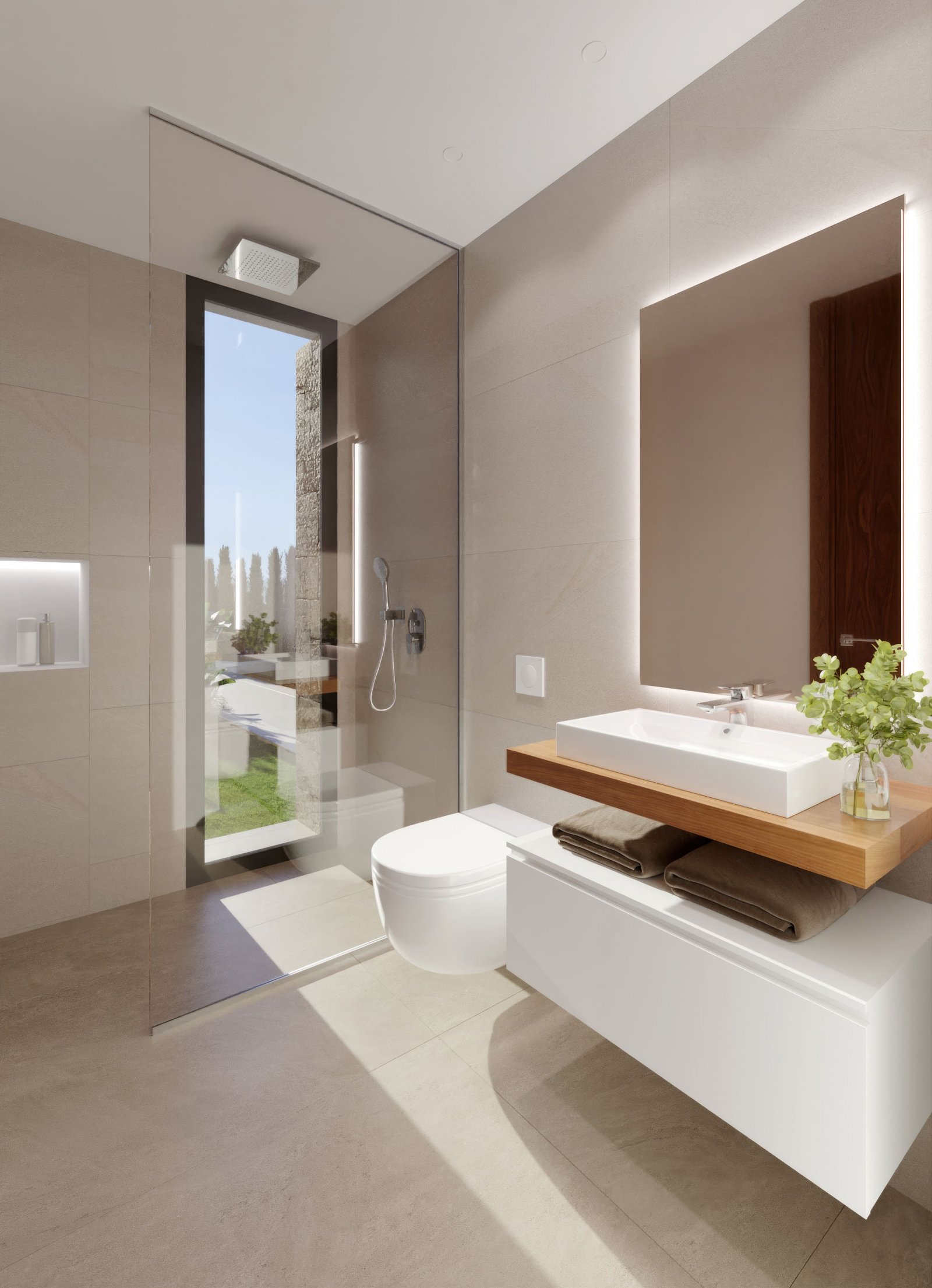 In der charmanten Stadt Finestrat gelegen, bieten diese Immobilien eine exklusive und ruhige Umgebung. Die Wohnanlage besteht aus vier Häusern, die j