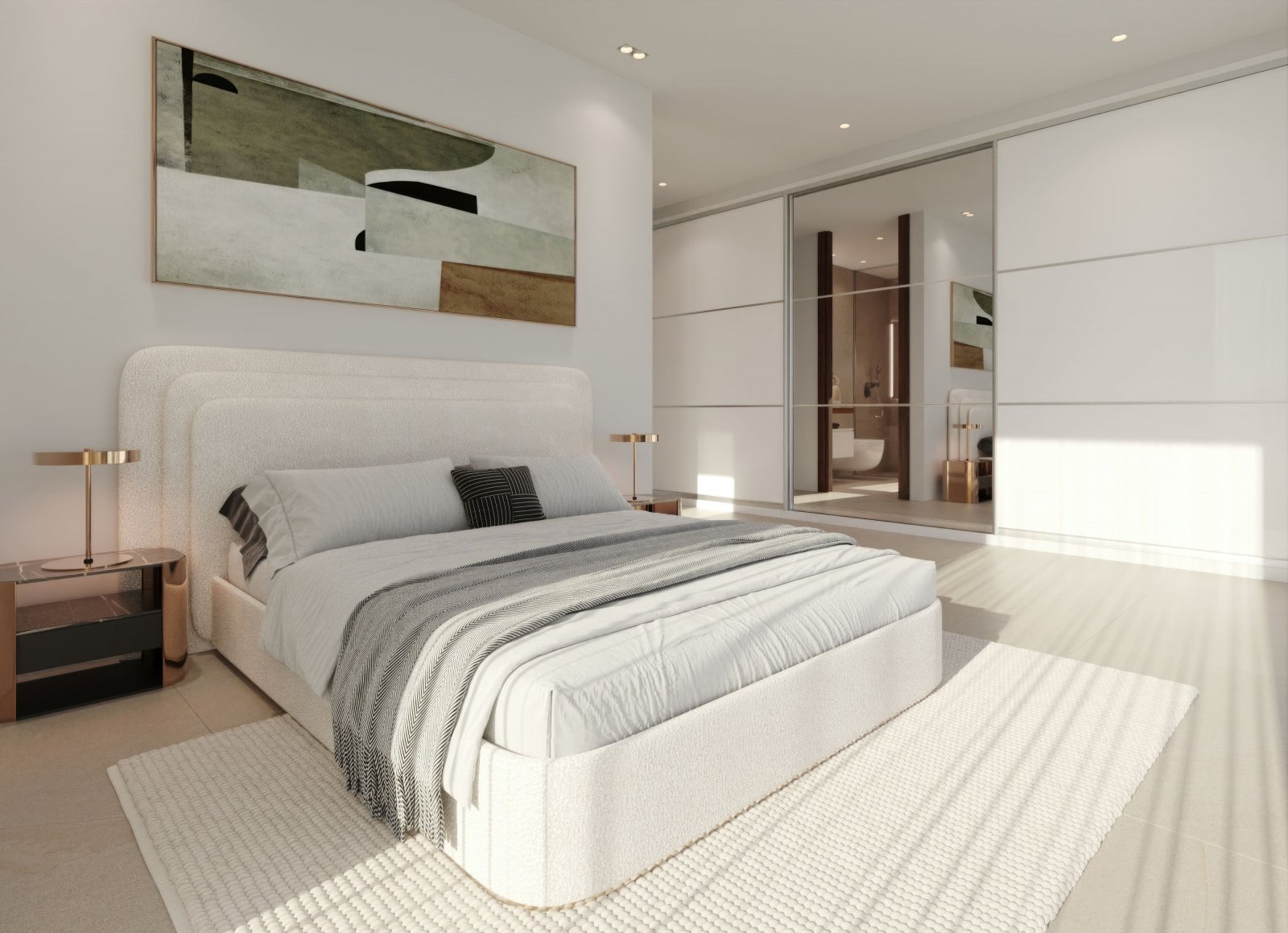  In der charmanten Stadt Finestrat gelegen, bieten diese Immobilien eine exklusive und ruhige Umgebung. Die Wohnanlage besteht aus vier Häusern, die j