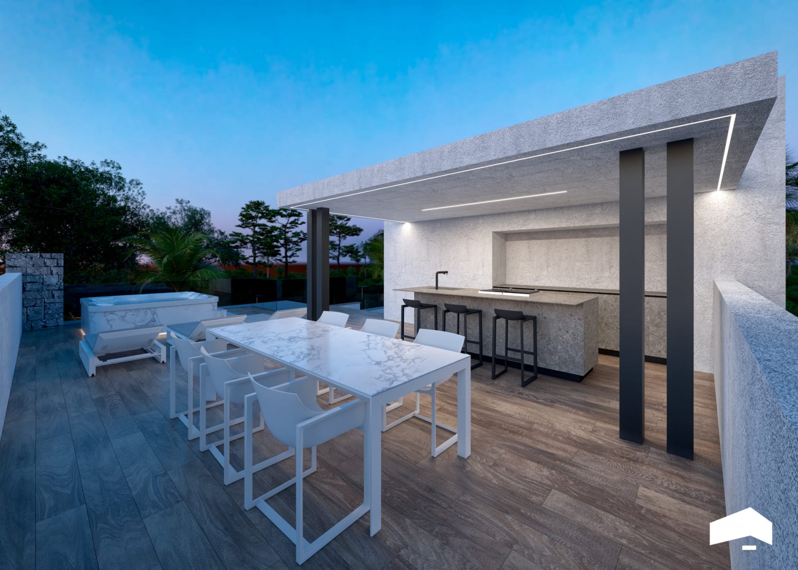 In der charmanten Ortschaft Torre-Pacheco gelegen, bietet diese Wohnanlage 15 unabhängige Wohnhäuser, die sich durch ihr modernes Design und ihre Fun