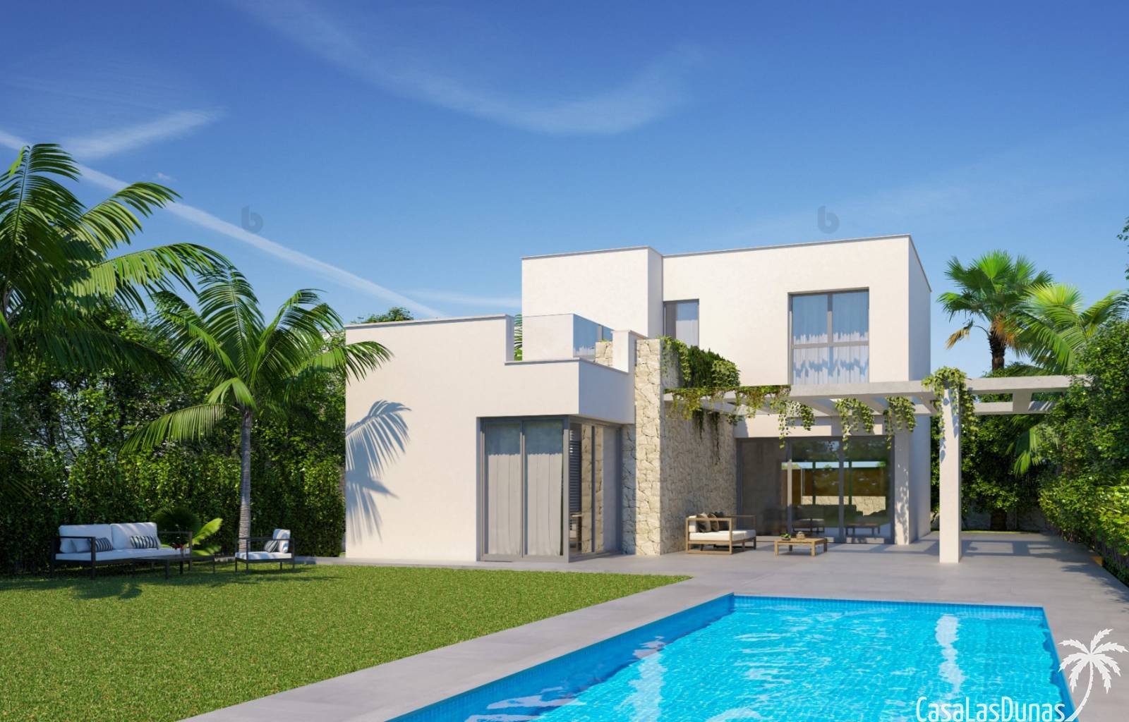 Pilar de la Horadada:  Diese wunderschönen Villen liegen in der Nähe des Lo Romero Golf Resorts. das ideal in einer wunderschönen ländlichen Gegend in der Gemeinde Pilar de 