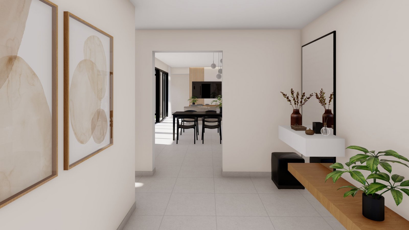  In der charmanten Stadt Yecla gelegen, besteht dieses exklusive Immobilienangebot aus drei unabhängigen Immobilien. Diese Wohnhäuser sind für diejeni