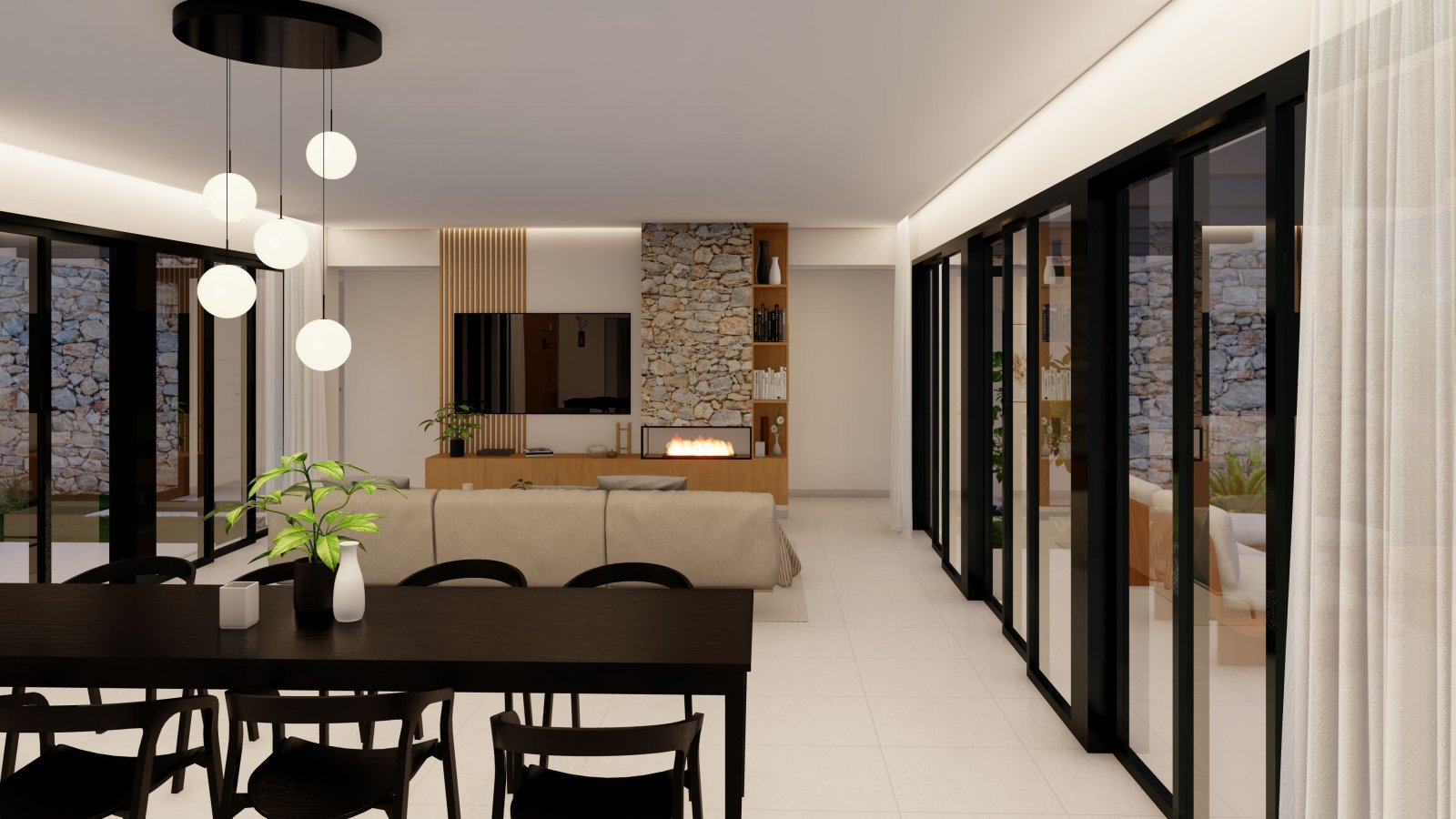  In der charmanten Stadt Yecla gelegen, besteht dieses exklusive Immobilienangebot aus drei unabhängigen Immobilien. Diese Wohnhäuser sind für diejeni