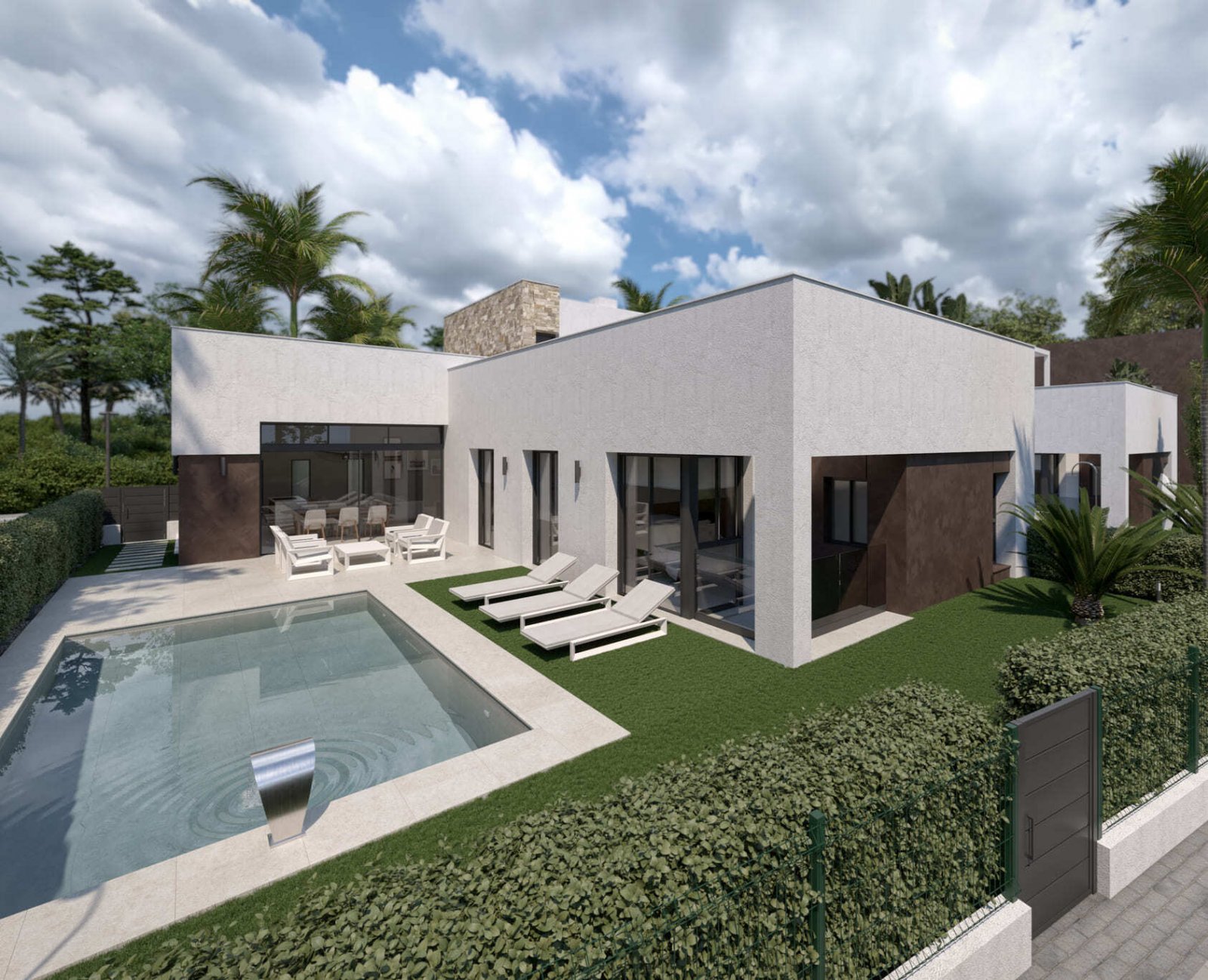 Torre Pacheco:  In der charmanten Ortschaft Torre-Pacheco gelegen, bieten diese exklusiven Villen eine ideale Umgebung für diejenigen, die Ruhe und Komfort suchen. M 