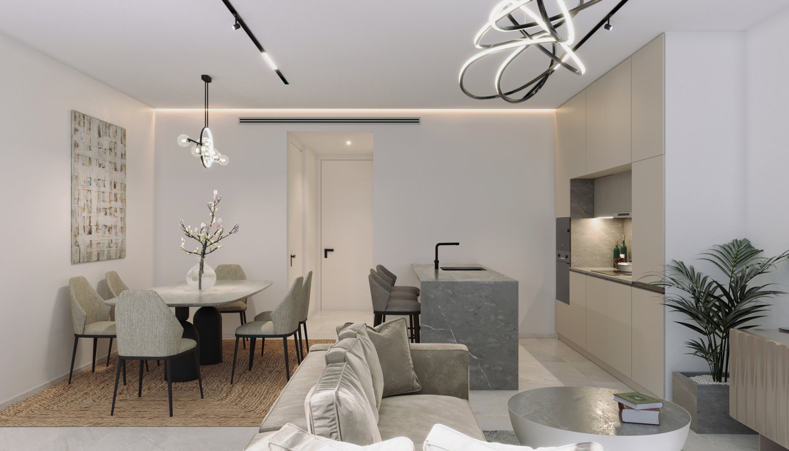  In der charmanten Stadt Guardamar del Segura gelegen, bieten diese Reihenhäuser eine ideale Wohnmöglichkeit für diejenigen, die ein Zuhause in einer 