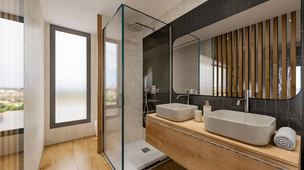 In der malerischen Stadt Finestrat gelegen, bietet diese exklusive Wohnanlage 12 freistehende Chalets, die für diejenigen entworfen wurden, die einen