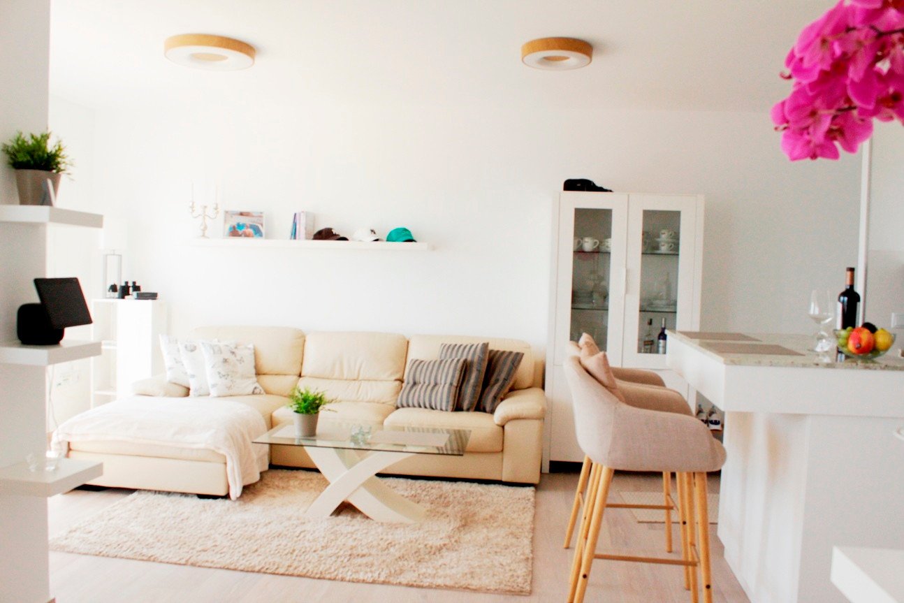  WOW!! Spektakuläre Penthouse-Wohnung direkt am Meer mit herrlichem Meerblick in Playa Flamenca Beach!  Dieses 1-Schlafzimmer (ursprünglich 2 Schlafzi