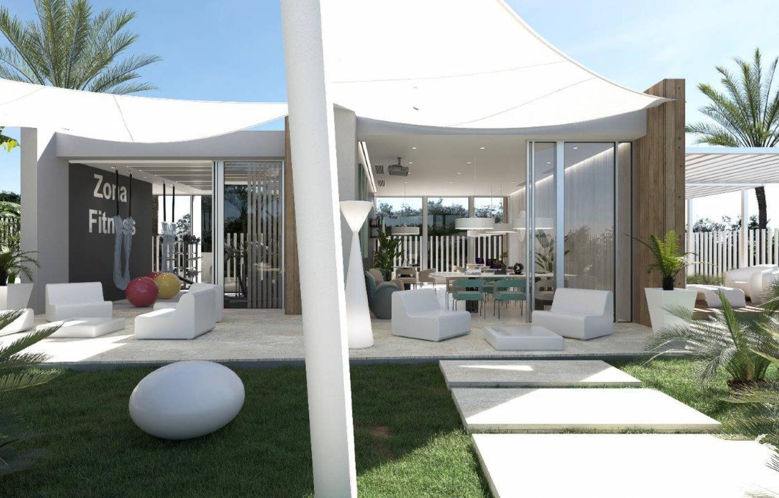 In der Nähe der schönen Sandstrände der Orihuela Costa und nicht weit vom Einkaufszentrum La Zenia Boulevard entfernt, wird dieser neue Apartmentkomp