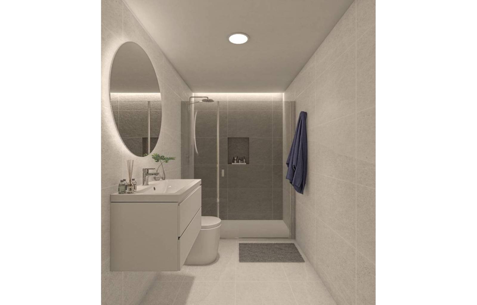 Willkommen bei unserem Projekt, beschränkt auf die wunderschöne Stadt San Pedro del Pinatar an der Costa Blanca. Diese modernen Maisonetten und Apart