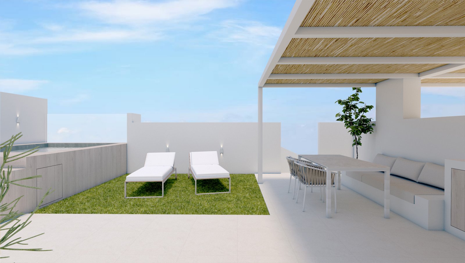  In der charmanten Gemeinde Pilar de la Horadada gelegen, bietet dieser Wohnkomplex eine Auswahl an hohen und niedrigen Bungalows, die für diejenigen 